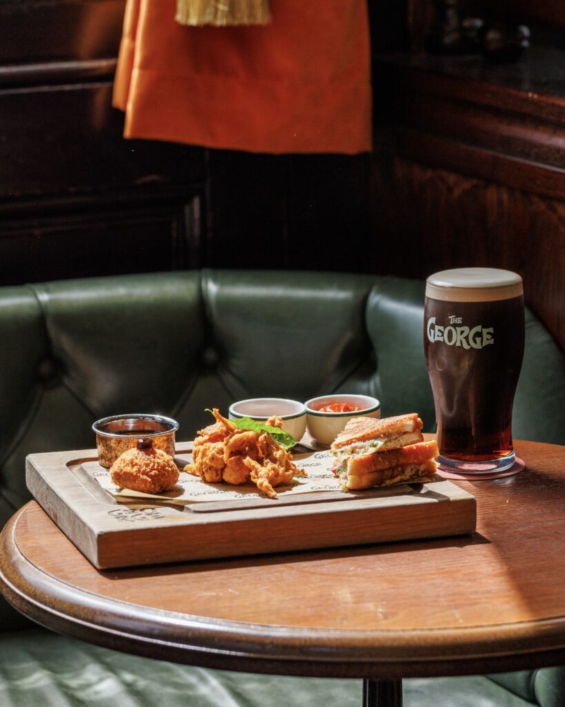 platter with Guinness