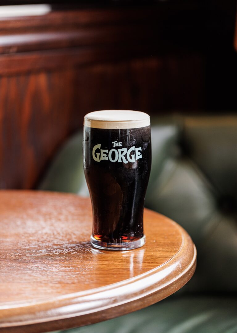Pint of Guinness at The George